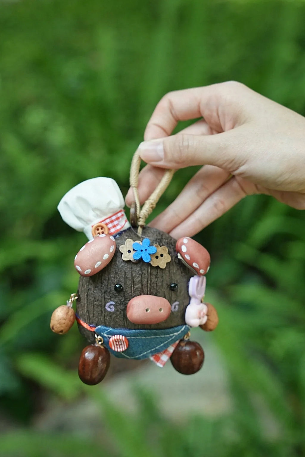 "The Forest Chef" Seed Piggy Doll
