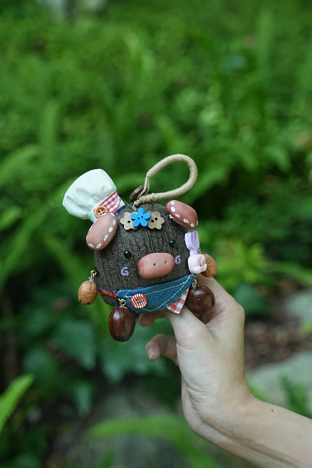 "The Forest Chef" Seed Piggy Doll