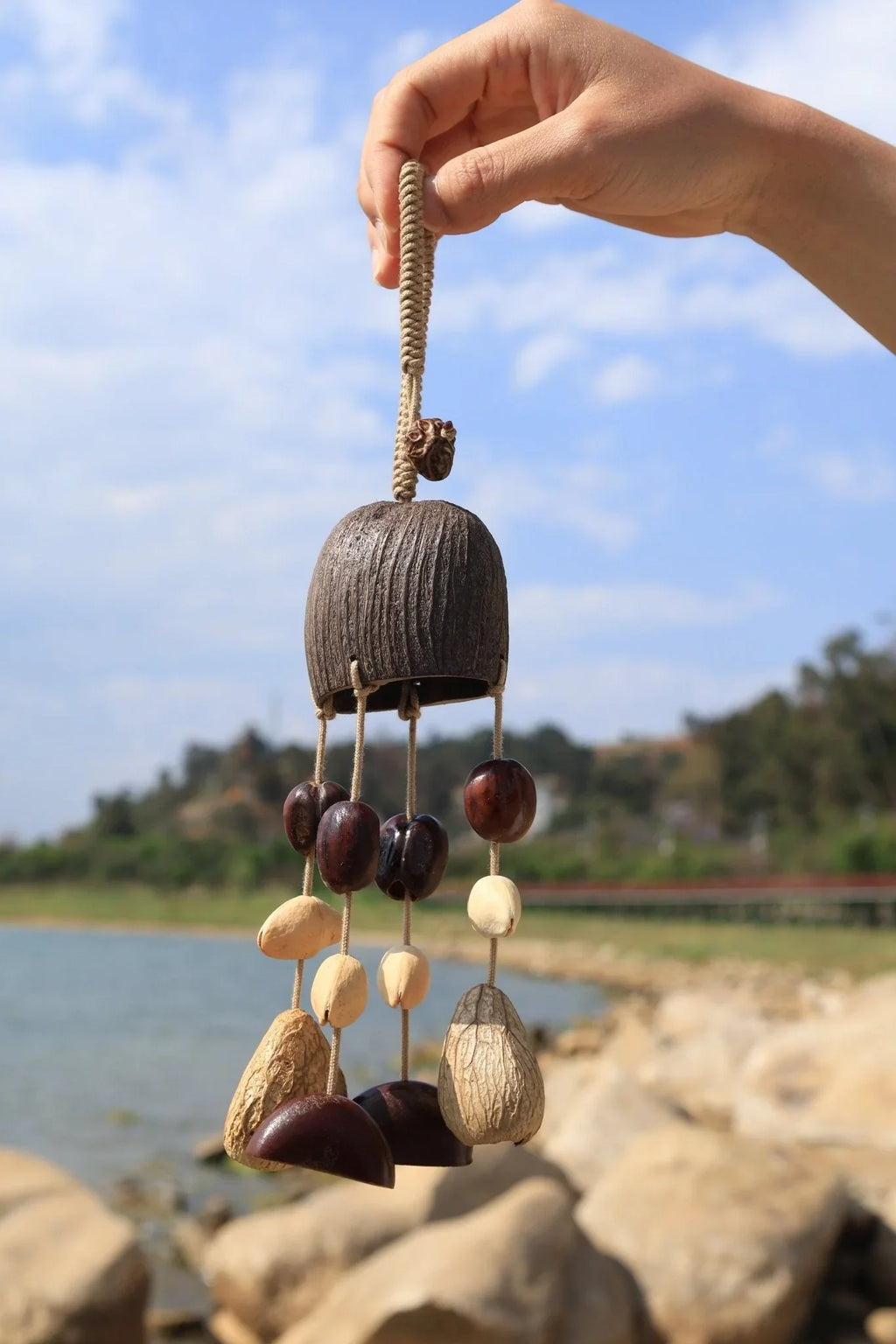"Forest Chime" Seed Bell Mobile