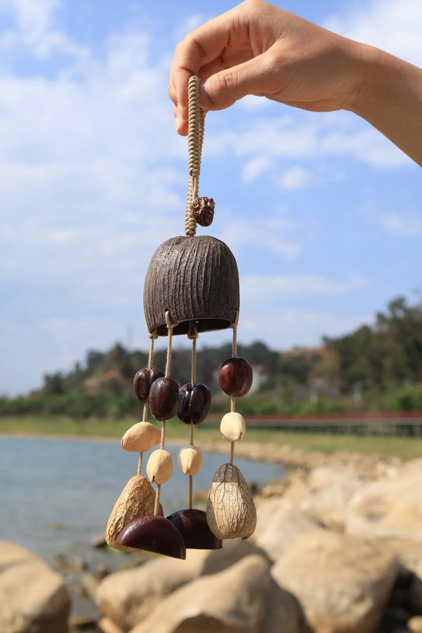 "Forest Chime" Seed Bell Mobile