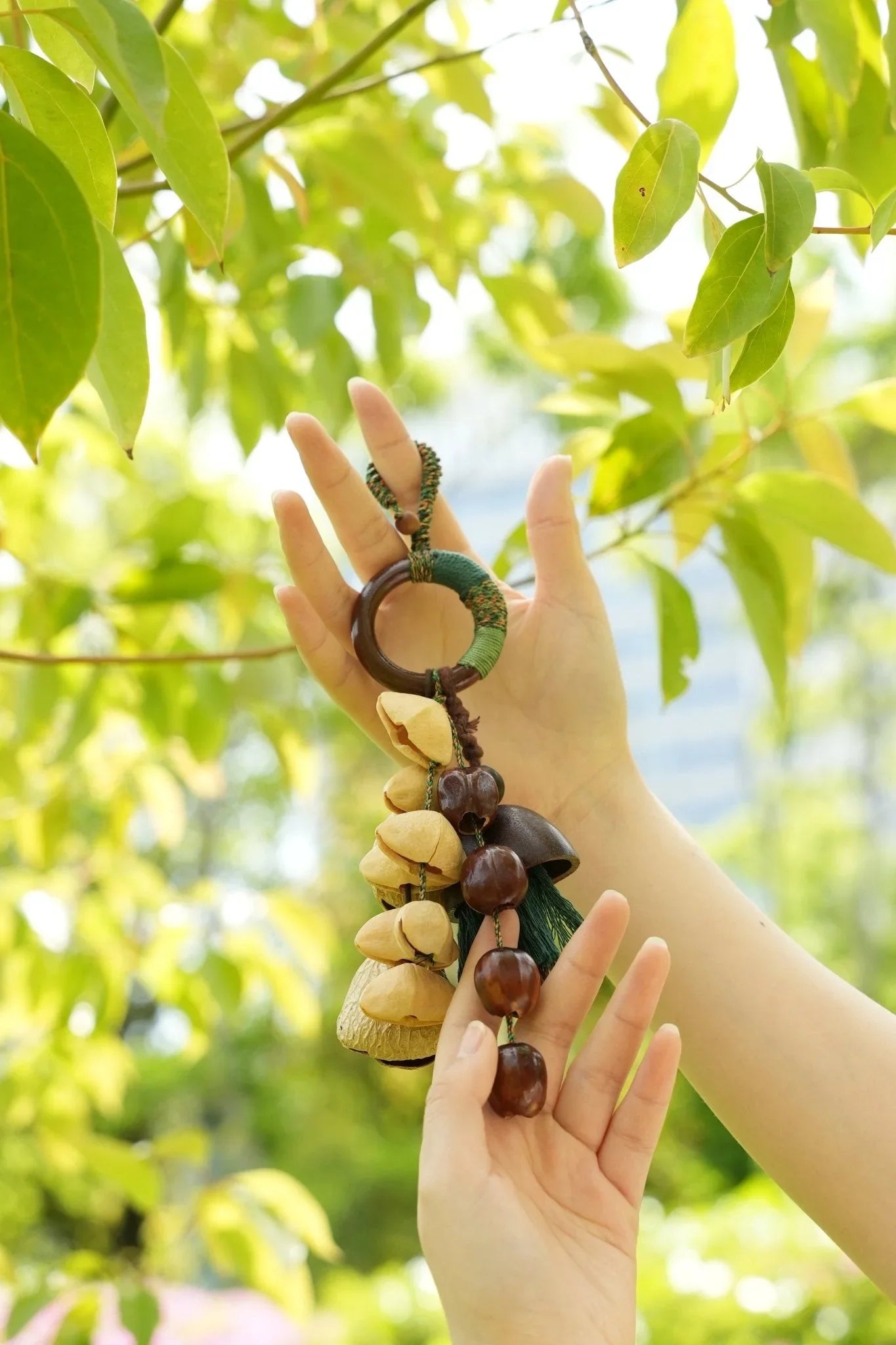 "The Forest Harvest" Seed Tassel Charm