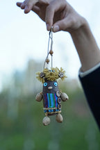 "The Forest Scarecrow" Seed Doll Charm