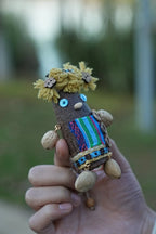 "The Forest Scarecrow" Seed Doll Charm