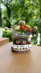 "The Happy Jester" Seed Clown Doll