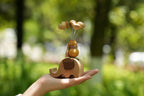 "Lucky Gourd Rider" Calabash Elephant Car Ornament