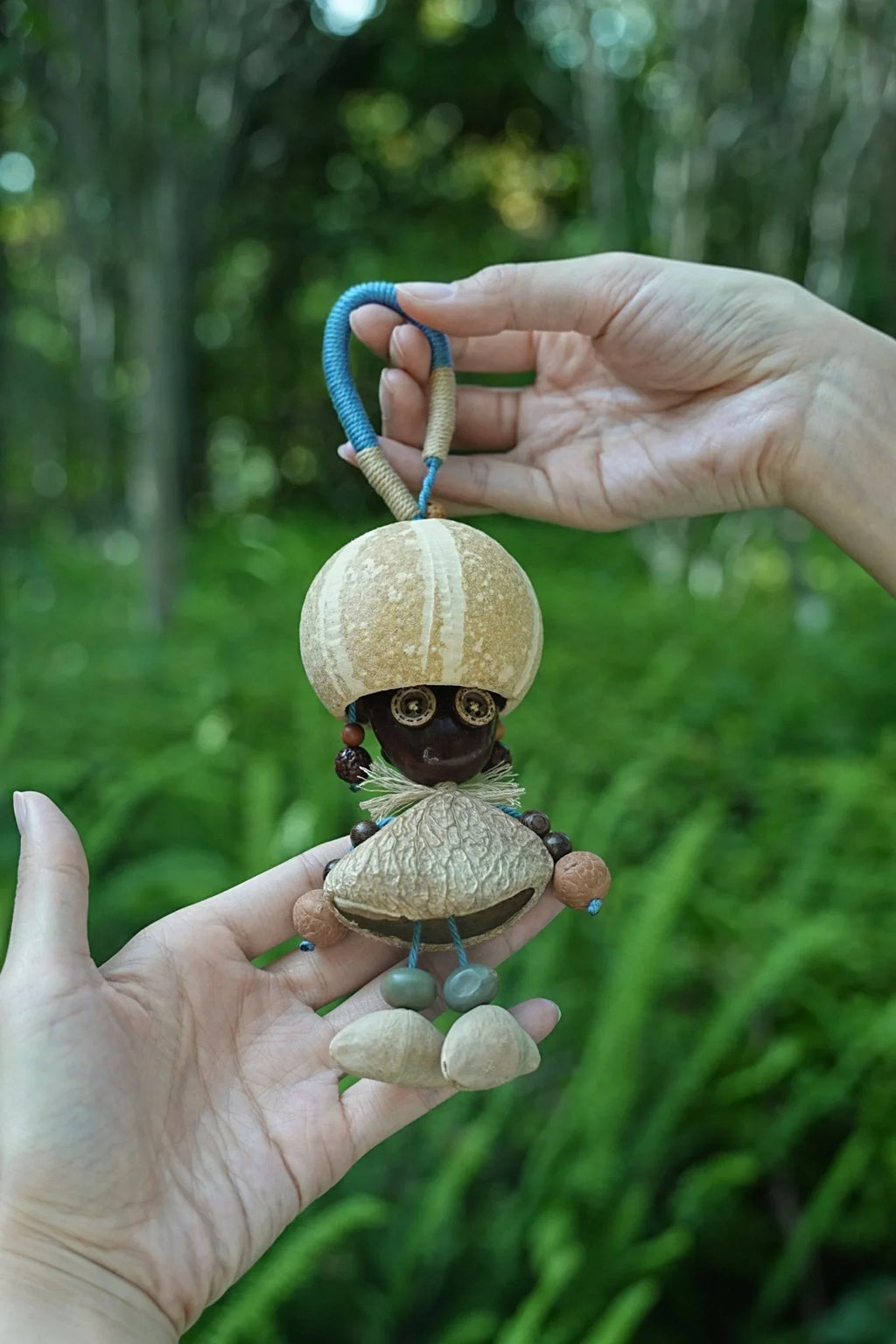"Mushroom Sprite" Big-Head Seed Doll