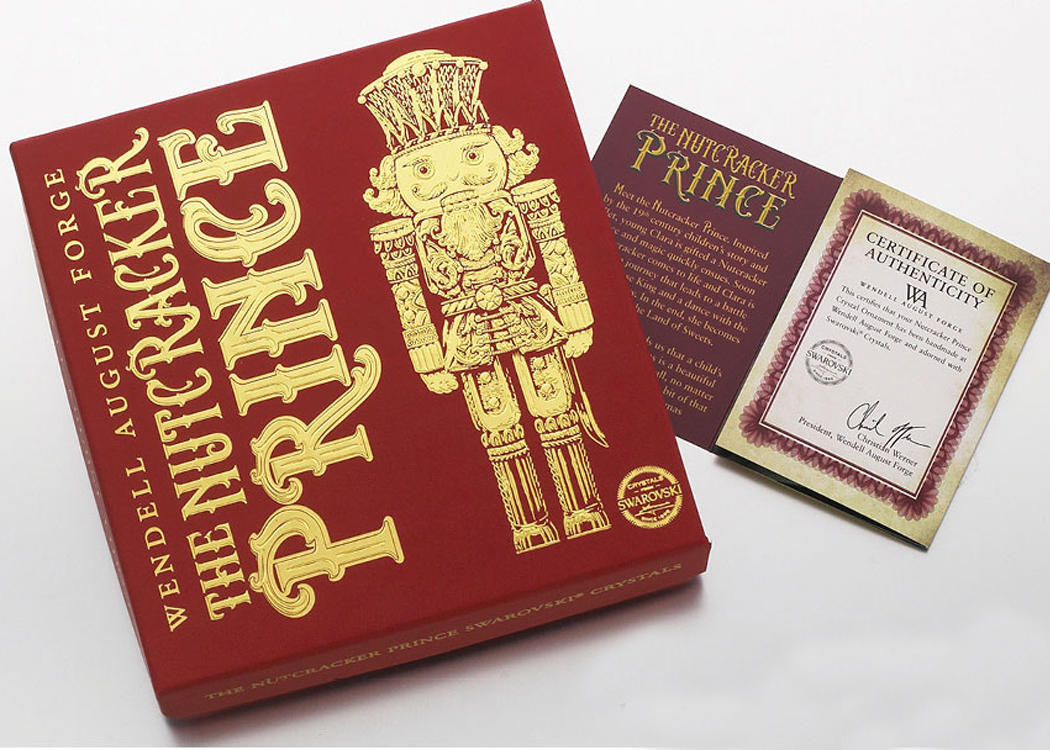 The Nutcracker Prince Ornament (Aluminum)
