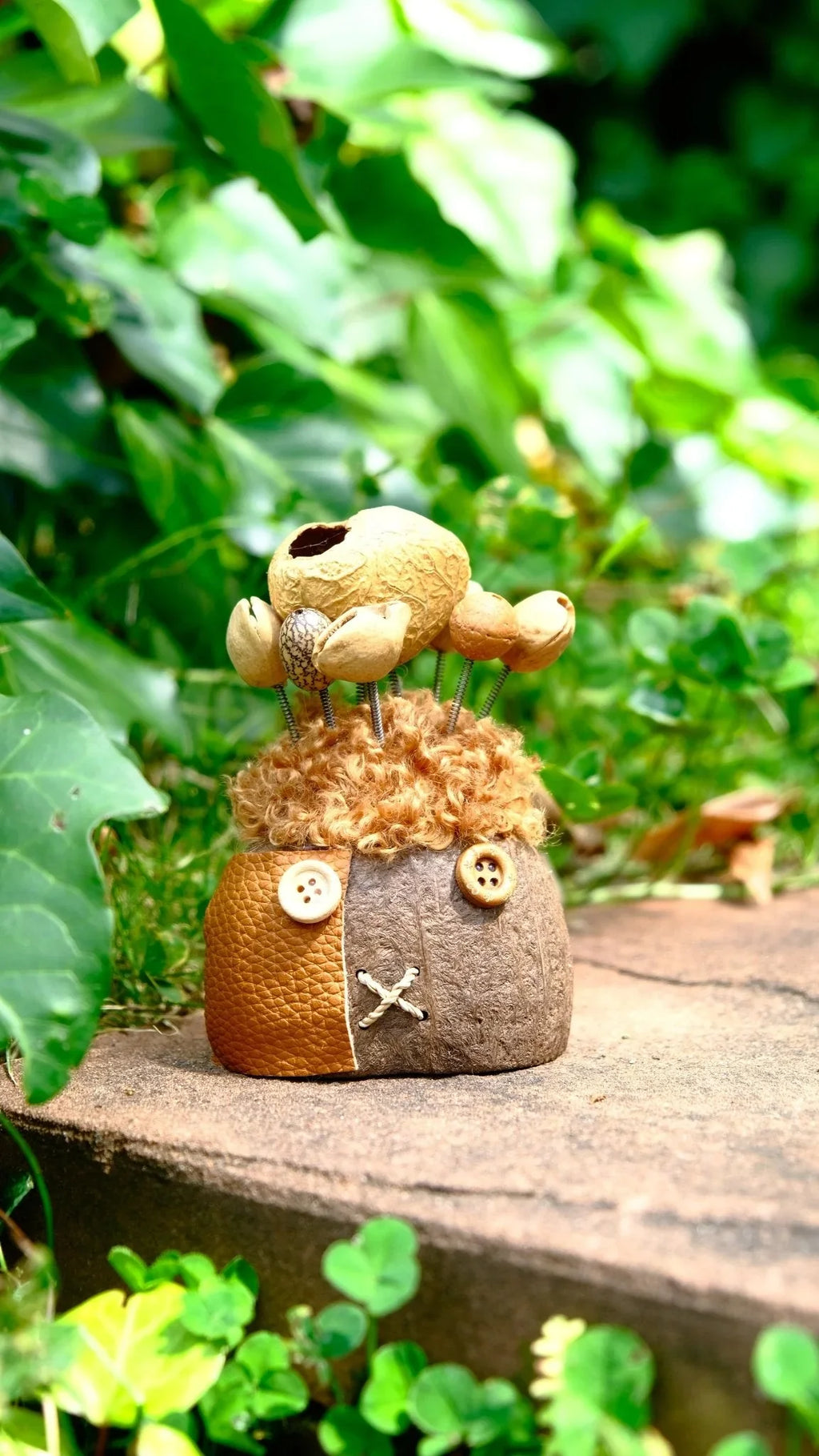 "The Patchwork Scarecrow" Seed Doll