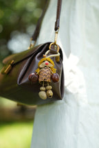 "Pinecone Pixie" Nut Shell Doll Charm