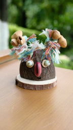 "Rock Star Parrot" Seed Bird Doll