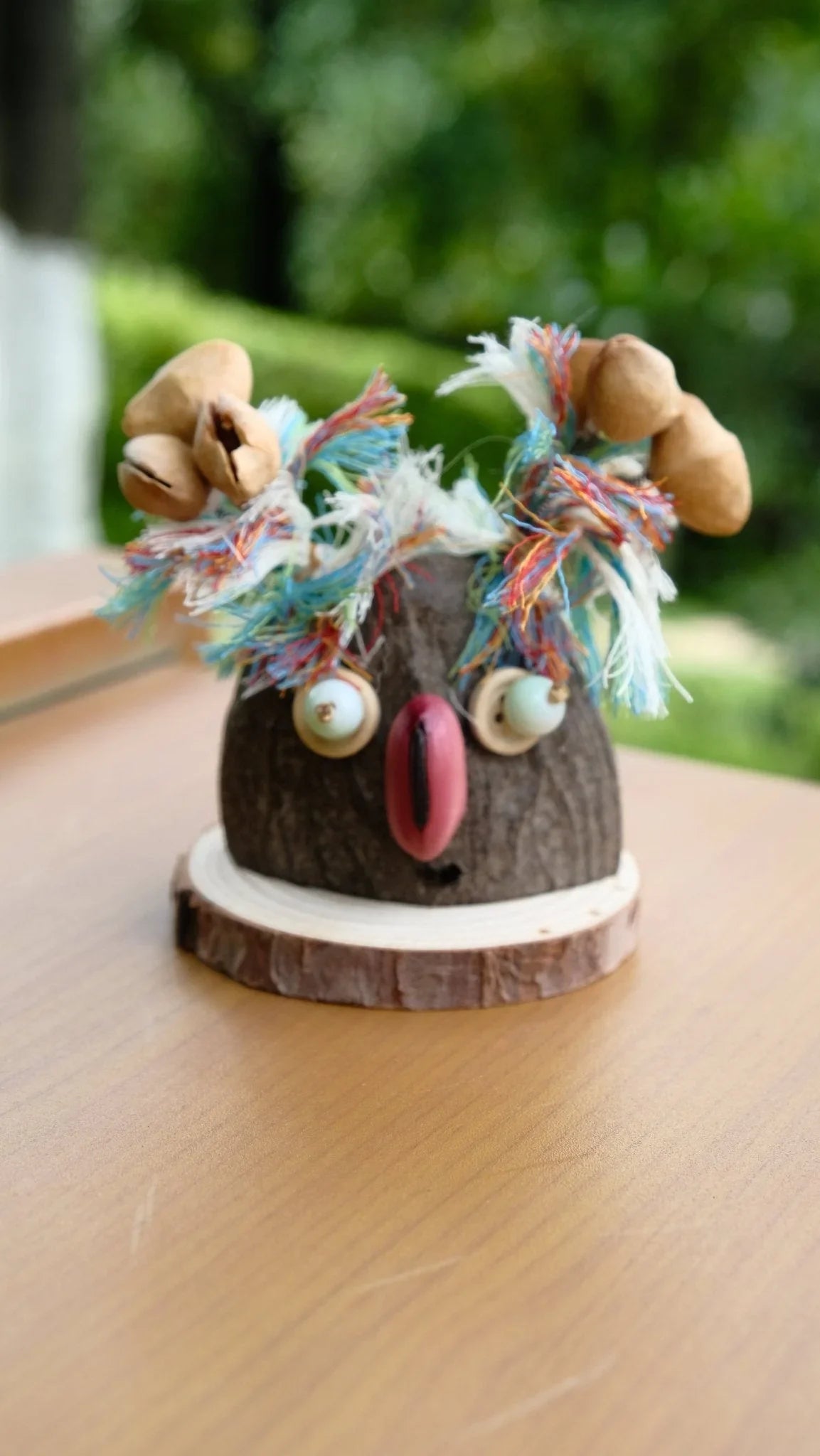 "Rock Star Parrot" Seed Bird Doll