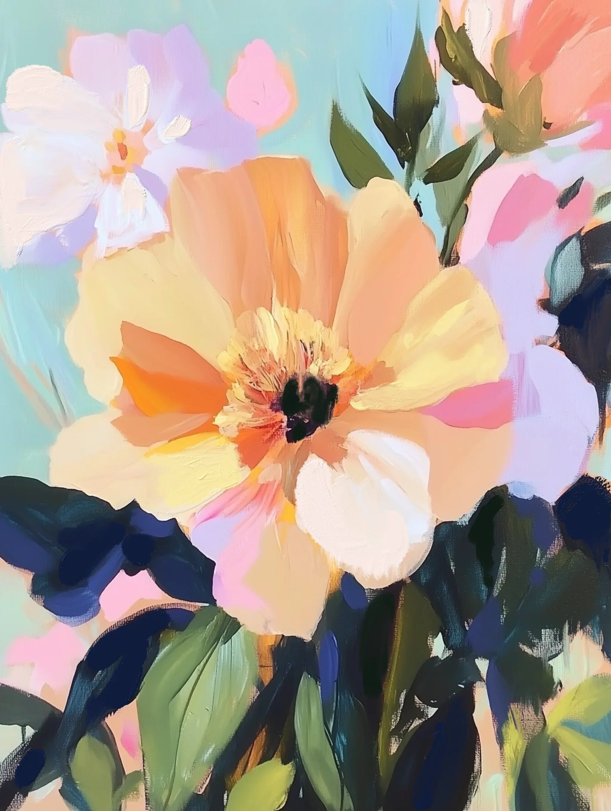 The Season of Soft Things Art Print – Cozy & Serene Wall Decor