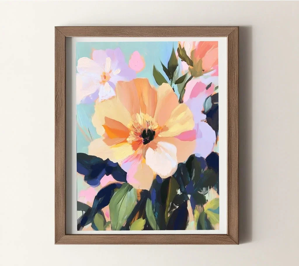 The Season of Soft Things Art Print – Cozy & Serene Wall Decor
