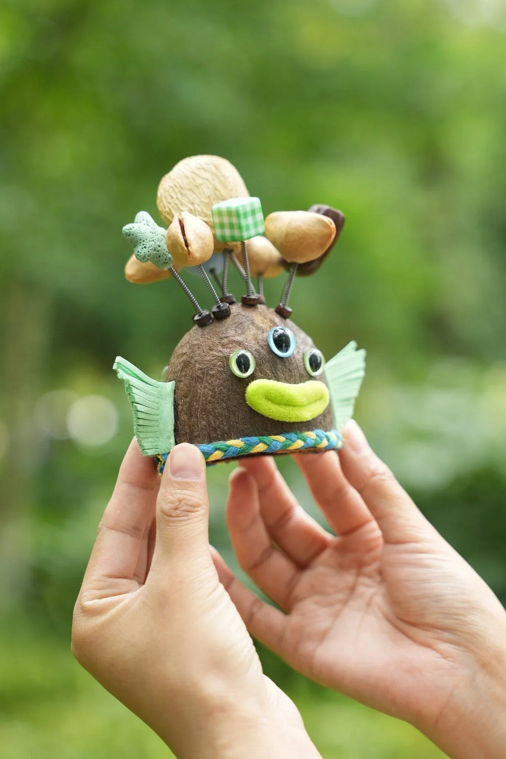 "Three-Eyed Galaxy Fish" Seed Doll
