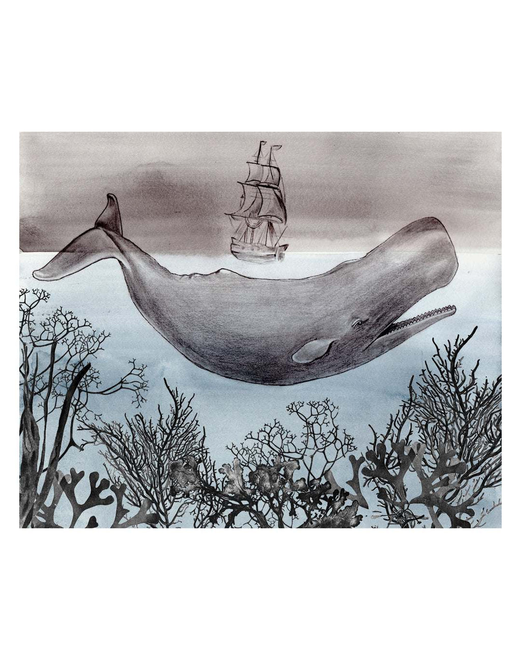 The Sea Art Print – Archival Coastal Wall Art