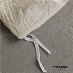 Thin Stripe Bedding Set / Blue Ever Lasting