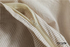 Thin Stripe Bedding Set / Blue Ever Lasting