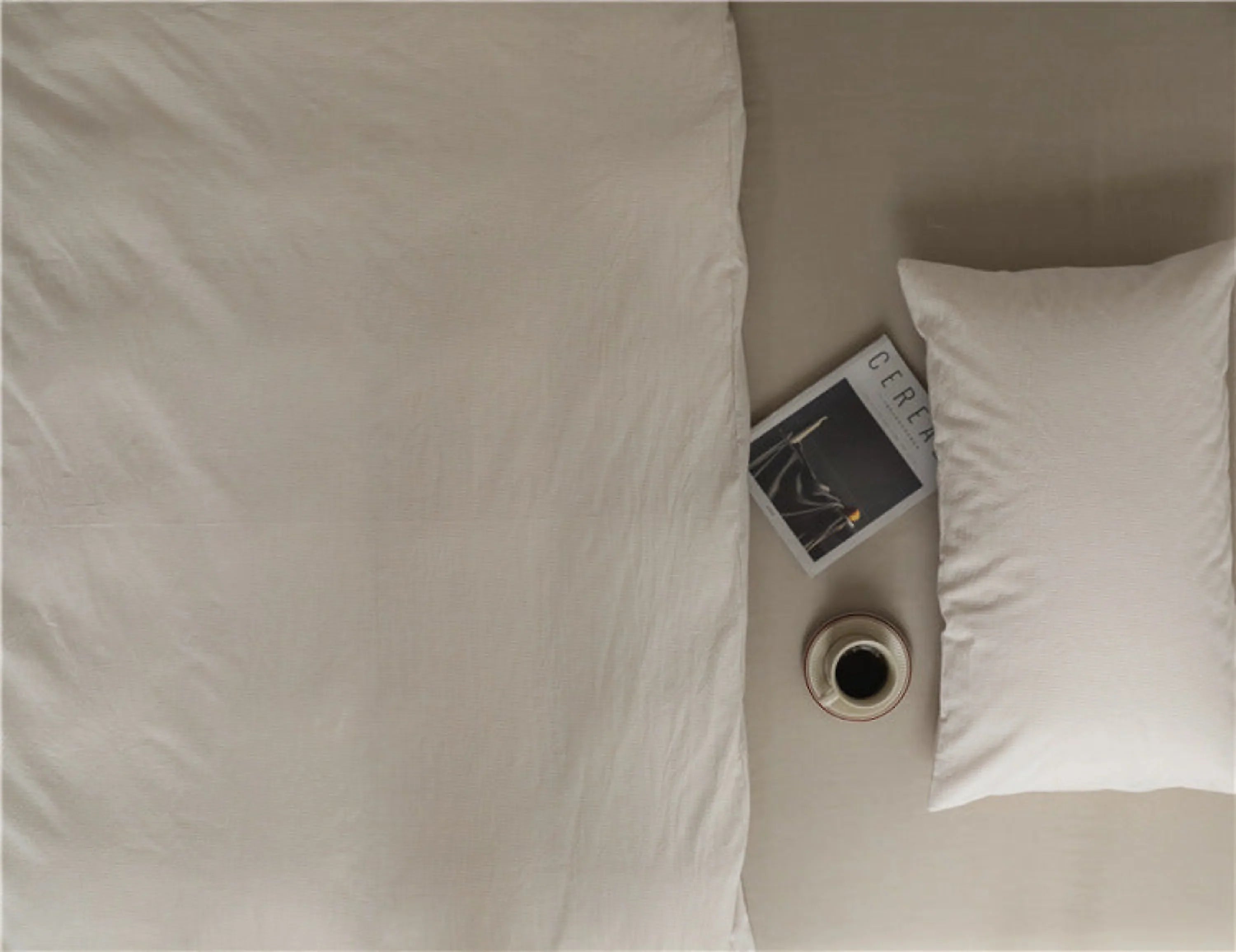 Thin Stripe Bedding Set / Blue Ever Lasting