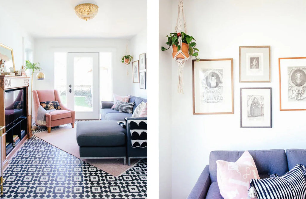 Antigua Pillow - Dark Teal Blue Archive New York