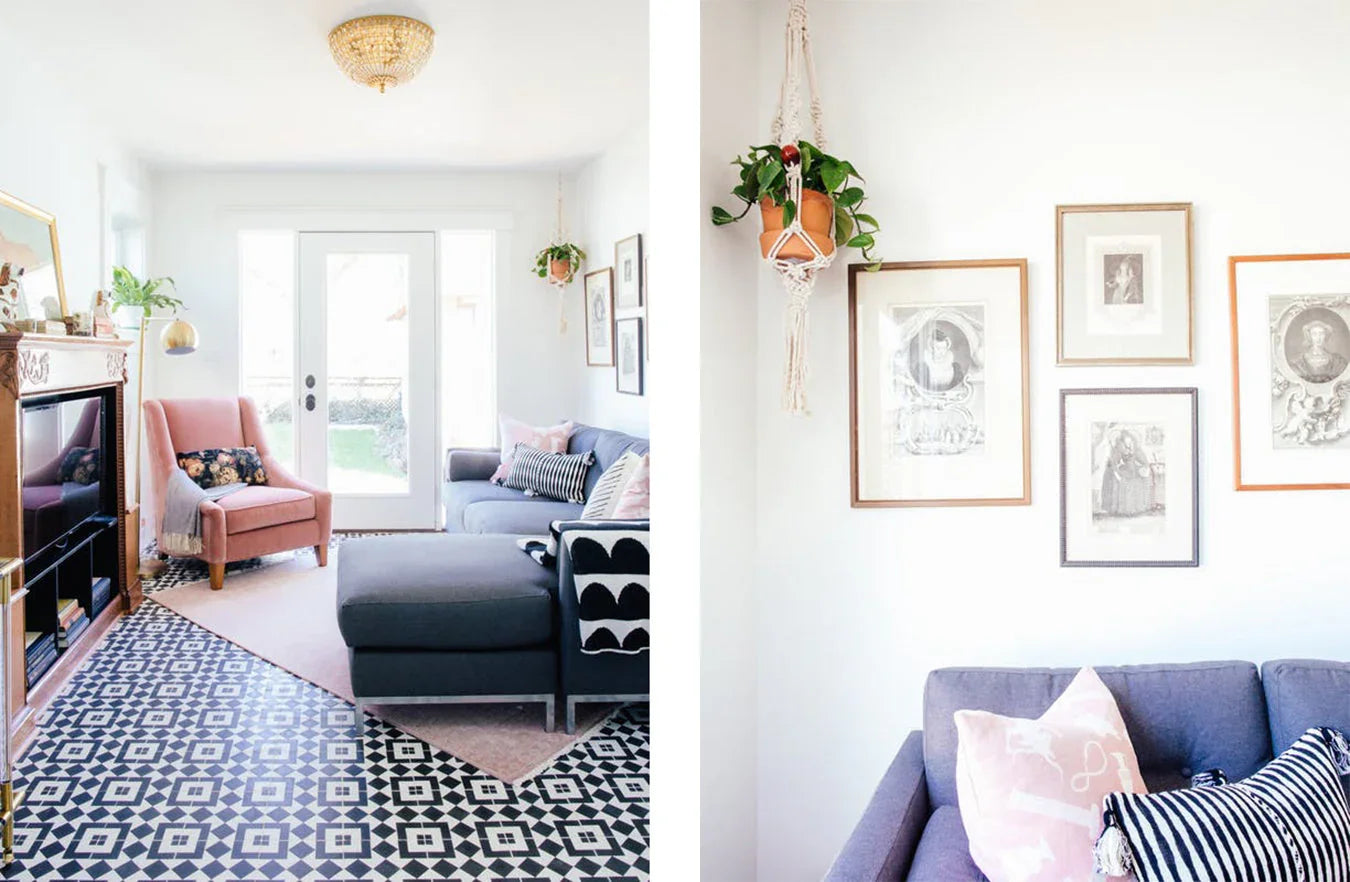 Antigua Pillow - Dark Teal Blue Archive New York