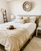 Maya Throw Blanket, top view - House Of Avana