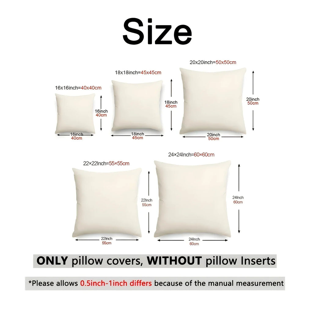Throw Pillow Covers - Retro Romantic Pink Set