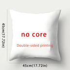 Throw Pillow Covers - Retro Romantic Pink Set