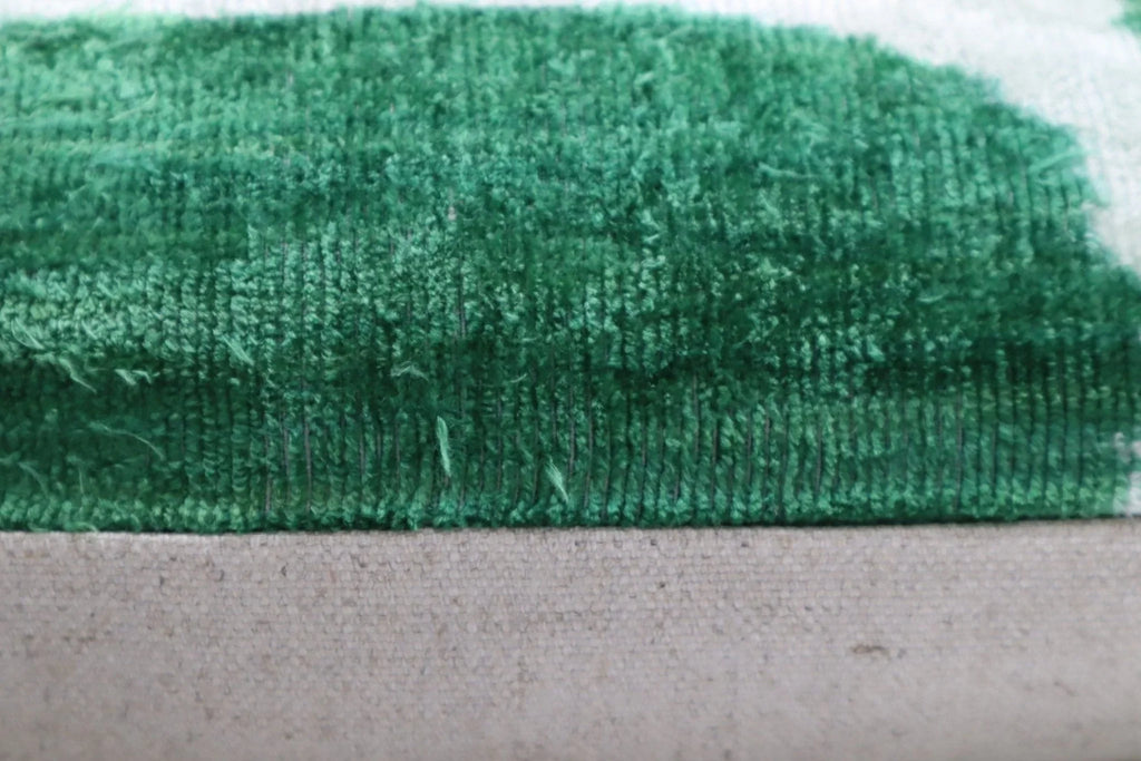 Canvello Handmade Decorative Throw Pillow with Down Filled Cushion Insert, angled view - House Of Avana