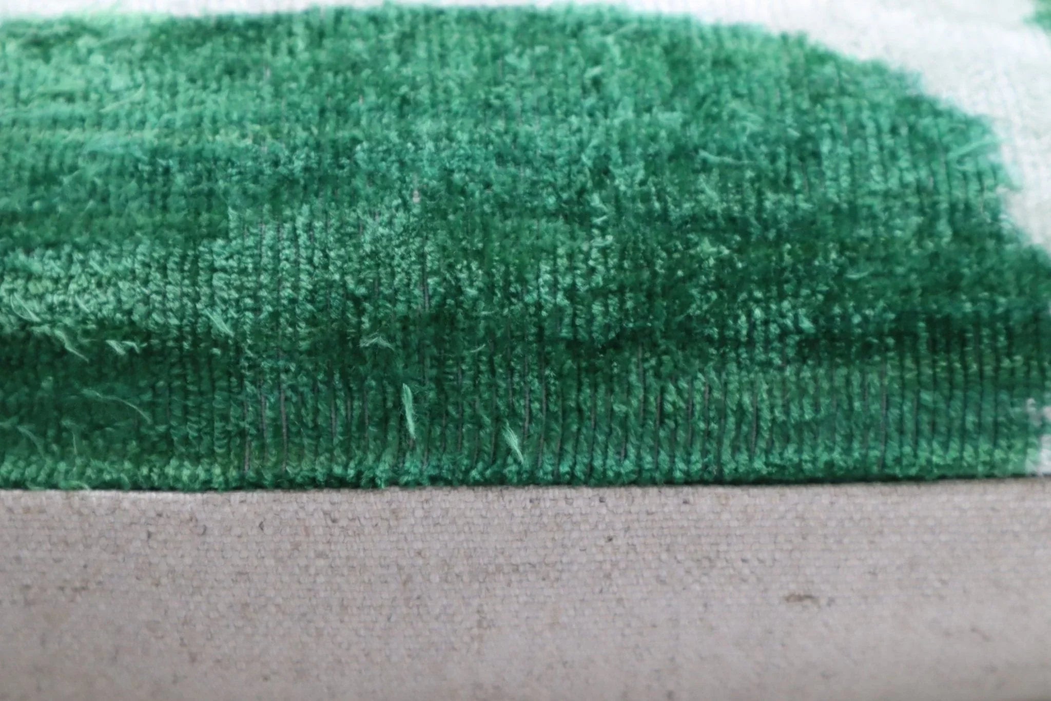 Canvello Handmade Decorative Throw Pillow with Down Filled Cushion Insert, angled view - House Of Avana