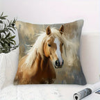Throw Pillow - Plush Plaid Vintage