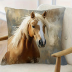 Throw Pillow - Plush Plaid Vintage