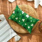 Throw Pillow - Shamrock Green Polyester 12x20 inch