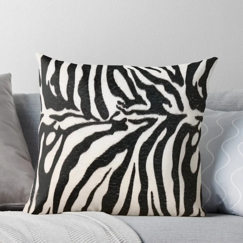 Zebra Stripes.. Throw Pillow Sofa Covers for Living Room Bed Pillows Cusions Cover Decorative Cushions... - House Of Avana