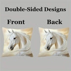Throw Pillows - Plush White Vintage