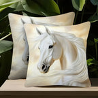 Throw Pillows - Plush White Vintage