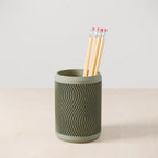 Tidal Pencil Holder Modernized Pottery