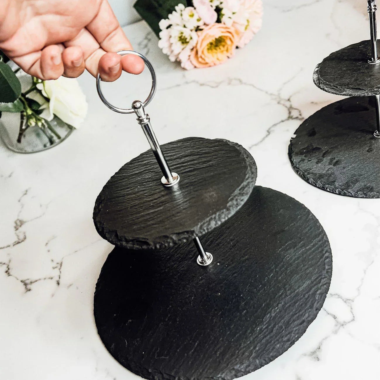 Tiered Slate Stand