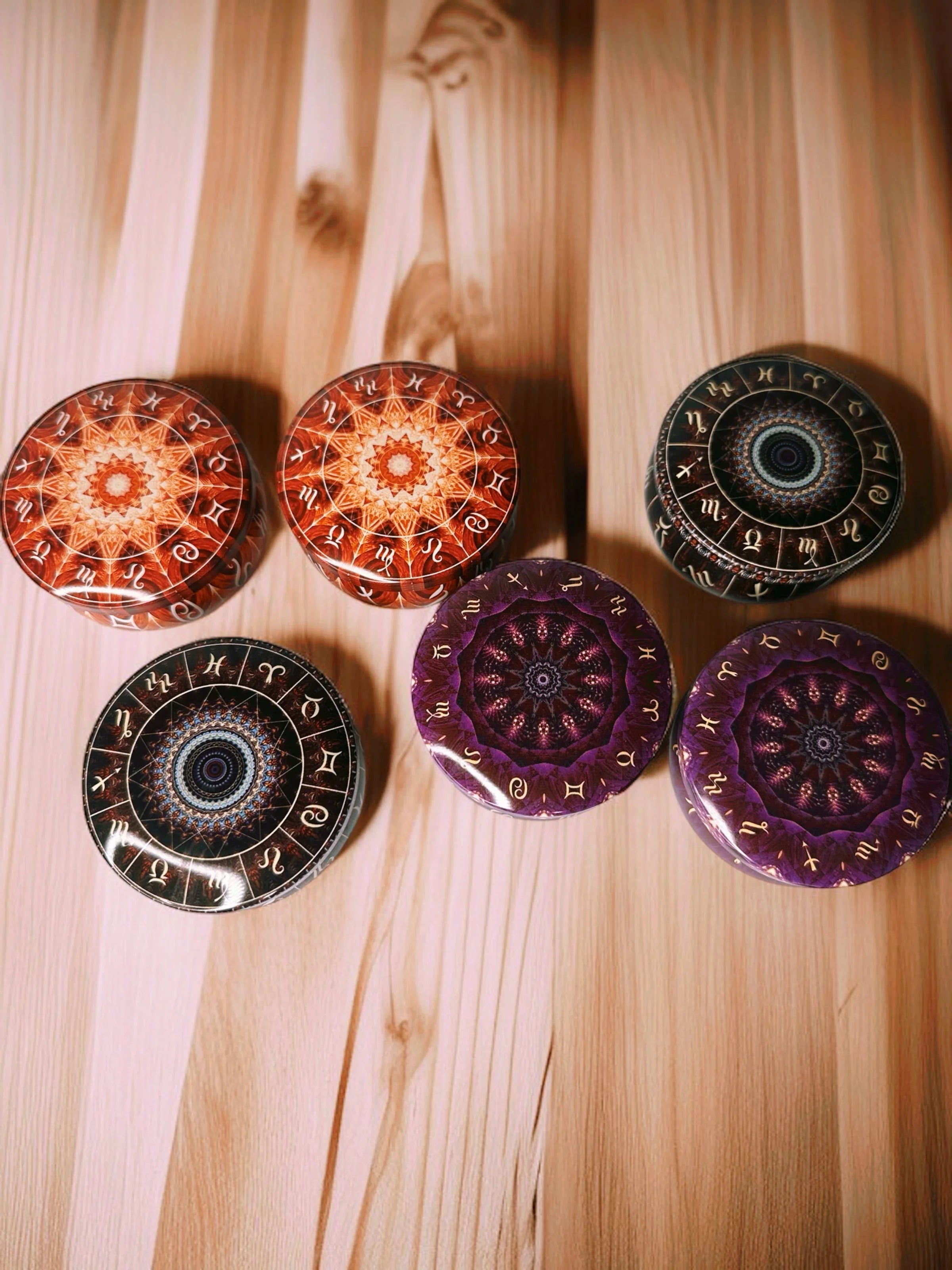 Tin Candles in Options with Layered Wax for a Warm Ambiance - House Of Avana