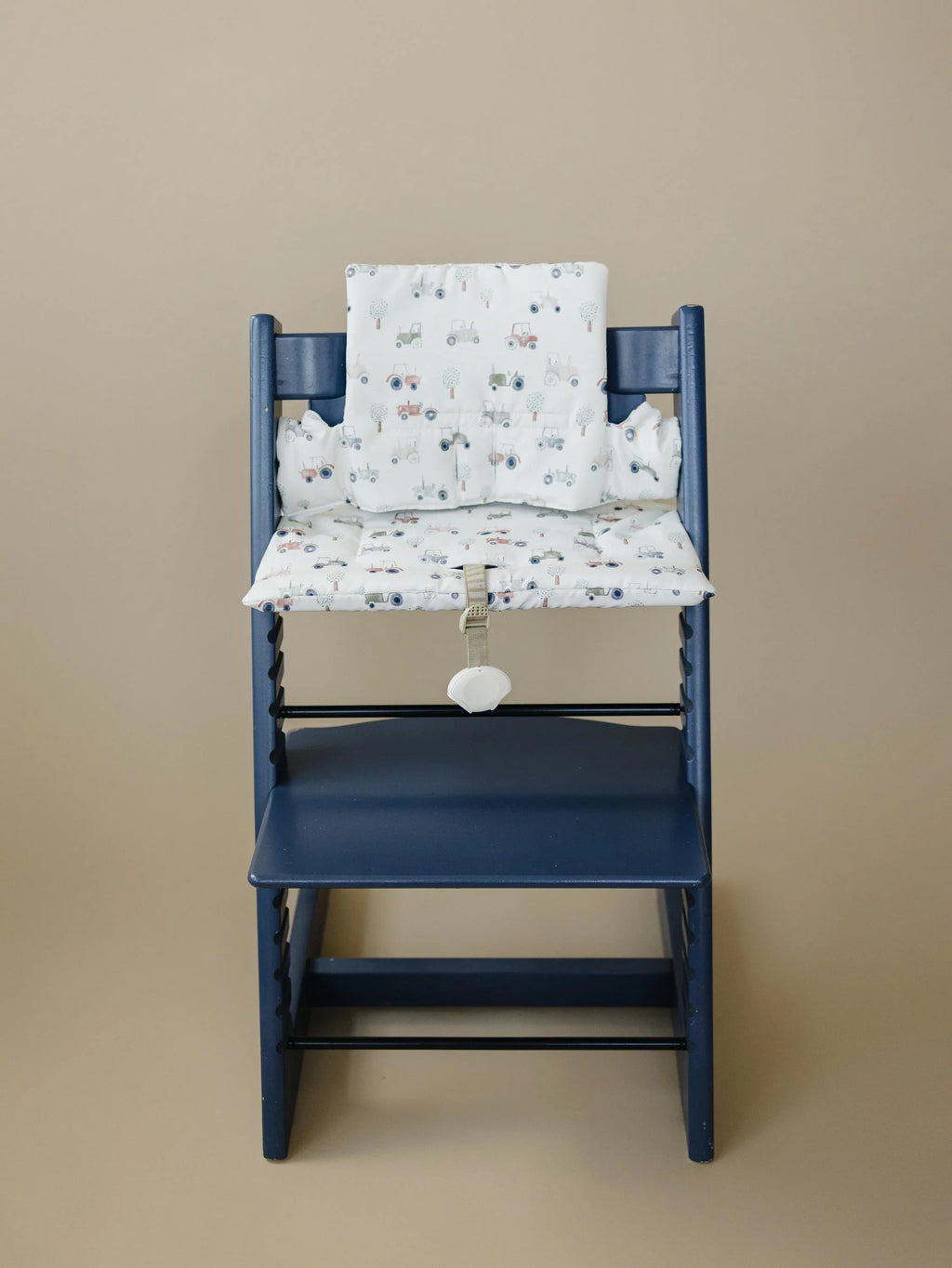 Tiny Tractors Cushion for the Stokke Tripp Trapp Highchair - Wipeable Cover - Baby Highchair Accessories