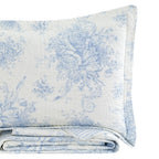 Toile Reversible Cotton Quilt Set Mélange Home