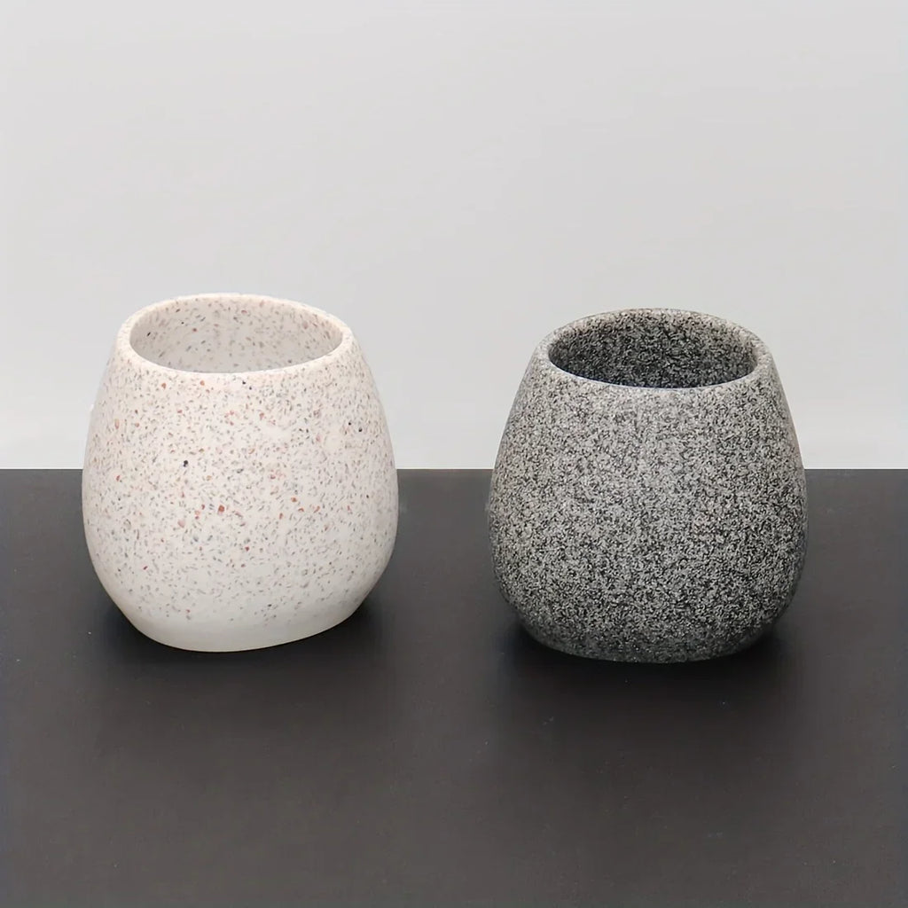Toilet Rinse Cup - Ceramic White