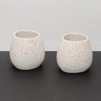 Toilet Rinse Cup - Ceramic White