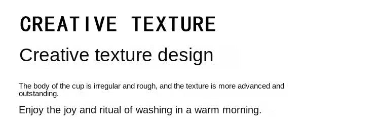 1pc Wabi-Sabi Wind Toothbrush Cup Creative Easter Stone Shape Ceramic Wash Cup Toothbrush Cup Nordic Ins Mouthwash Cup House Of Avana [[SKU:HOA-BAT-015]]