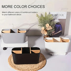 Toothbrush Holder - 5-slot Plastic Bathroom