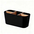 Toothbrush Holder - 5-slot Plastic Bathroom