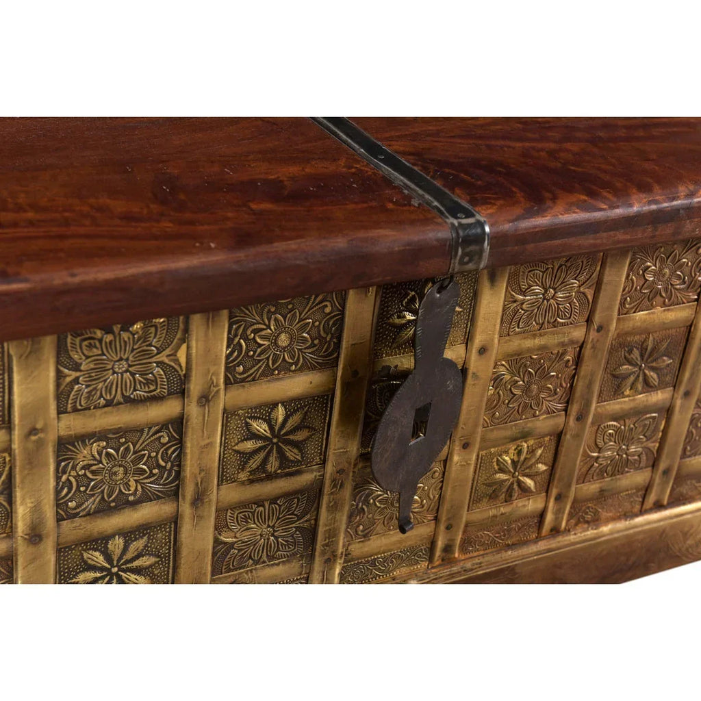 Tortoise Wooden Metal Fitted Box