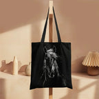 Tote Bag - Reusable Polyester Horse Print Large