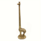 Cast Iron Giraffe Kitchen Towel Holder Antique Hand Cast Design, lifestyle image - House Of Avana