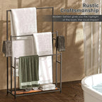 47.2 Inch Tall Free Standing Towel Racks Tier Pool Towel Rack Oversized Floor Bath Towel Drying Valet... - House Of Avana [[SKU:HOA-TWL-001]]