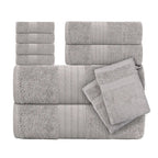 S Luxury Towel Set Towel Bale Set 100% Cotton Ring Spun Cotton Highly Absorbent Towels Ideal for... - House Of Avana [[SKU:HOA-TWL-400]]